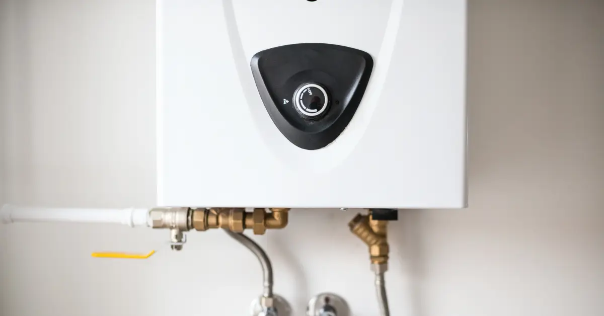 new tankless hot water heater for energy savings
